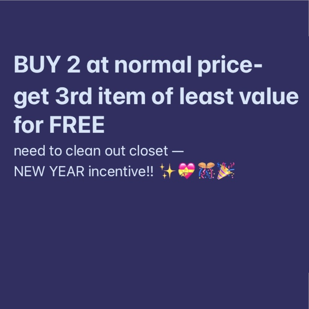 All closet items